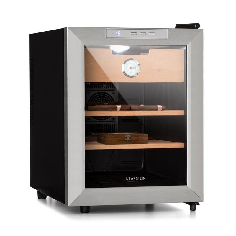 Klarstein El Presidente Humidor Freestanding Wine Refrigerator